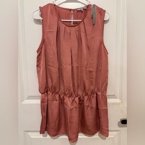 Violet & Claire NWT sleeveless Coral blouse XL